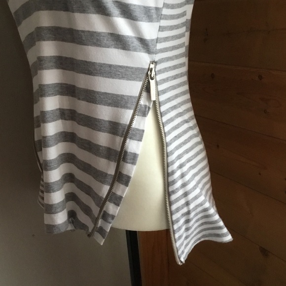 Michael Kors striped cotton short sleeved top - Picture 3 of 7